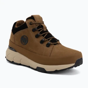 Buty zimowe męskie Pitbull Cabrillo leather brown