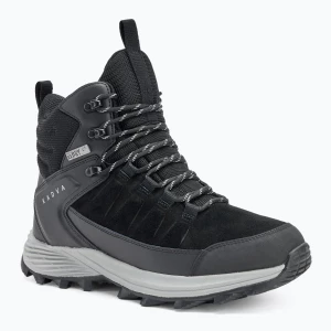 Buty zimowe ocieplane męskie KADVA Ascent Mid WaterProof 3M Thinsulate skóra czarny