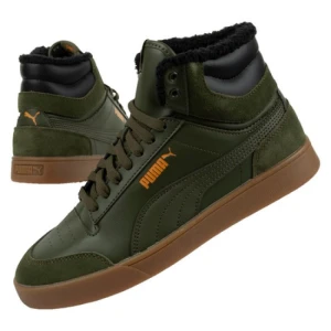 Zdjęcie produktu Buty zimowe Puma Shuffle Mid 387609 02 zielone