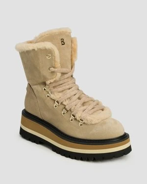 Buty Zimowe Skórzane Damskie Bogner Saas Fee 1 B