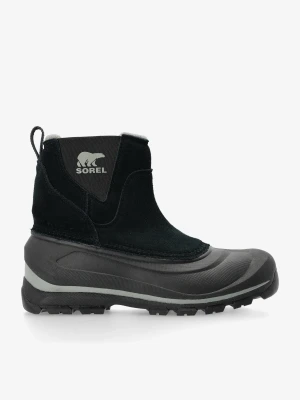 Buty zimowe Sorel Buxton Pull On Boot WP - black/quarry