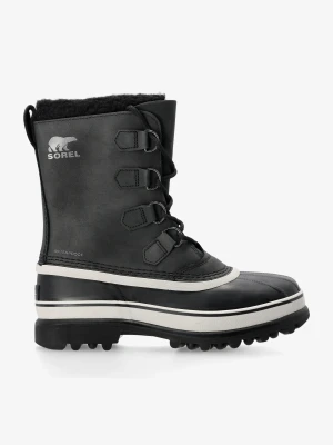 Buty zimowe Sorel Caribou WP - black/dark stone