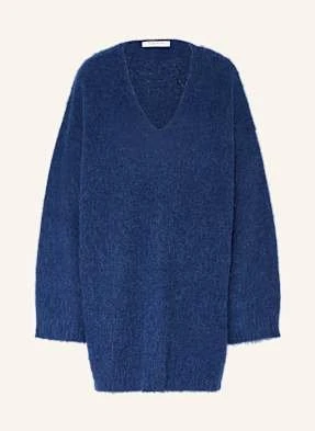 By Aylin Koenig Dzianinowa Sukienka Louna Z Alpaki blau