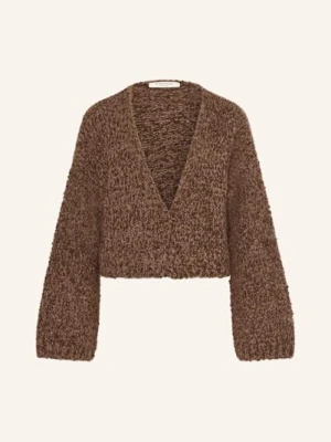 By Aylin Koenig Kardigan Friedi Z Dodatkiem Alpaki braun