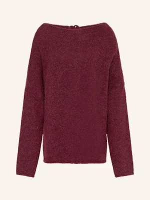 By Aylin Koenig Kardigan Mana Z Dodatkiem Alpaki rot