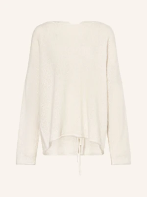 By Aylin Koenig Kardigan Mana Z Dodatkiem Alpaki weiss