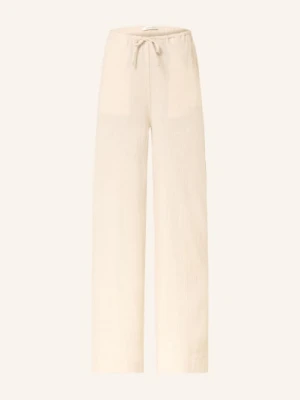 By Aylin Koenig Spodnie Marlene Emmi Z Lnem beige