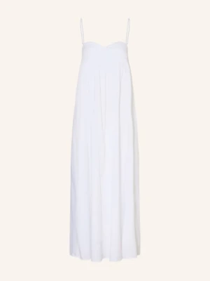 By Aylin Koenig Sukienka Camille Z Falbanami weiss