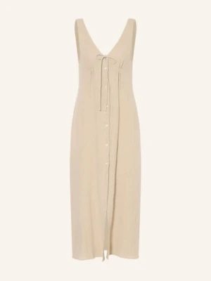 By Aylin Koenig Sukienka Lniana Talia beige