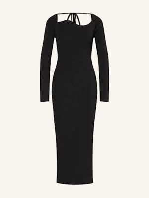 By Aylin Koenig Sukienka Z Dzianiny Loria schwarz