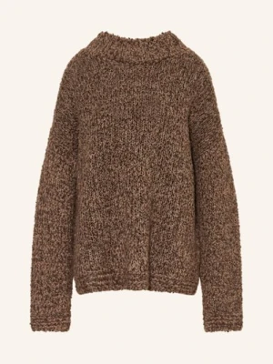By Aylin Koenig Sweter Granny Z Dodatkiem Alpaki braun