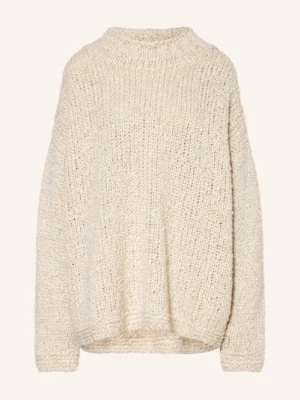 By Aylin Koenig Sweter Granny Z Dodatkiem Alpaki weiss