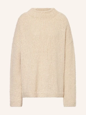 By Aylin Koenig Sweter Granny Z Dodatkiem Alpaki weiss