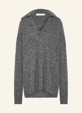 By Aylin Koenig Sweter Lian Z Dodatkiem Alpaki grau