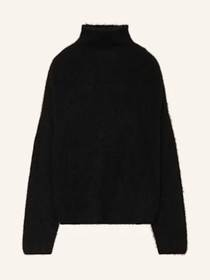 By Aylin Koenig Sweter Mara Z Dodatkiem Alpaki schwarz