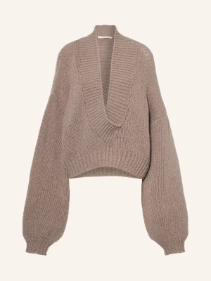 By Aylin Koenig Sweter Milou beige BRĄZOWY
