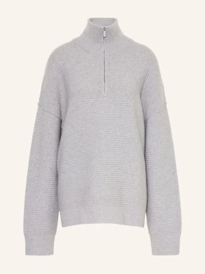 By Aylin Koenig Sweter Typu Troyer W Stylu Oversize Harris grau SZARY