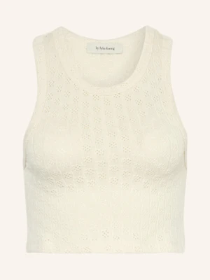 By Aylin Koenig Top Z Dzianiny Raya weiss