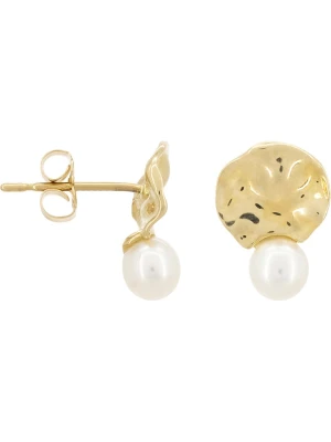 BY COLETTE Złote kolczyki-wkrętki "Paloma Pearl" z perłami rozmiar: onesize