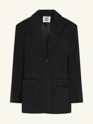 By Malene Birger Długa Marynarka Adele schwarz CZARNY