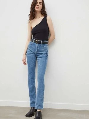 By Malene Birger jeansy Stellen damskie high waist