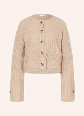 By Malene Birger Kardigan Cierrou Z Dodatkiem Moheru grau