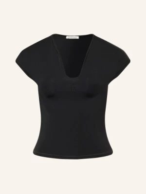 By Malene Birger Koszulka Venazia schwarz