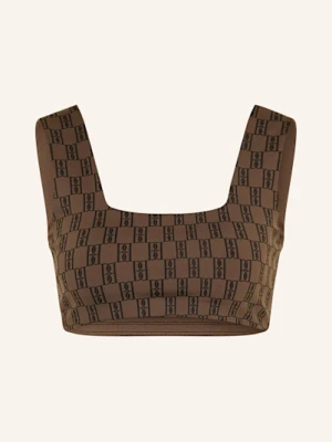 By Malene Birger Krótki Top Braga braun