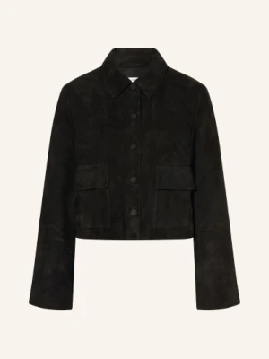 By Malene Birger Kurtka Skórzana Annie schwarz