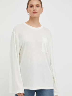 By Malene Birger longsleeve damski kolor beżowy