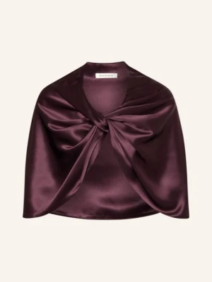 By Malene Birger Satynowa Peleryna Pinlos lila