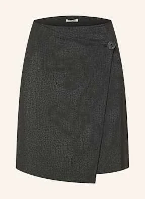 By Malene Birger Spódnica Esma W Kopertowym Stylu schwarz