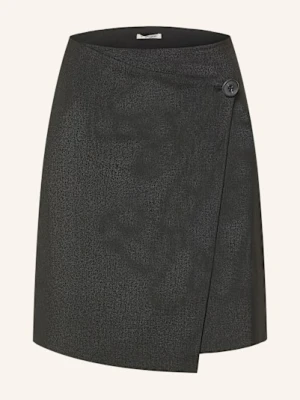 By Malene Birger Spódnica Esma W Kopertowym Stylu schwarz