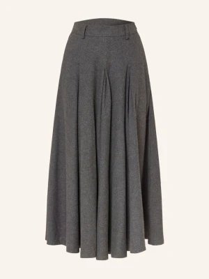 By Malene Birger Spódnica Flanelowa Eden grau CZIEMNOSZARY