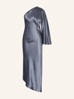 By Malene Birger Sukienka Na Jedno Ramię Avilas Z Satyny blau