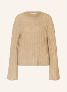 By Malene Birger Sweter Cierra Z Dodatkiem Moheru beige