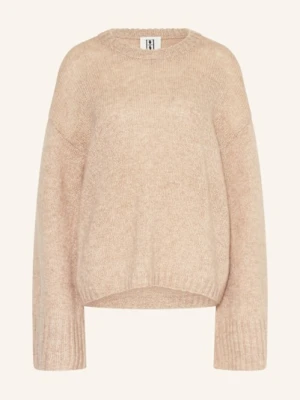 By Malene Birger Sweter Cierra Z Dodatkiem Moheru beige