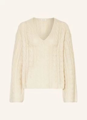 By Malene Birger Sweter Cimone Z Dodatkiem Moheru weiss