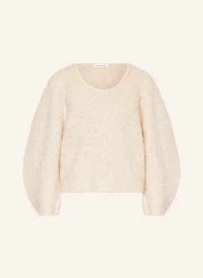 By Malene Birger Sweter Milea Z Dodatkiem Moheru beige