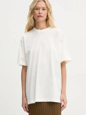 By Malene Birger t-shirt bawełniany FAYEH. damski kolor beżowy Q72365007Z