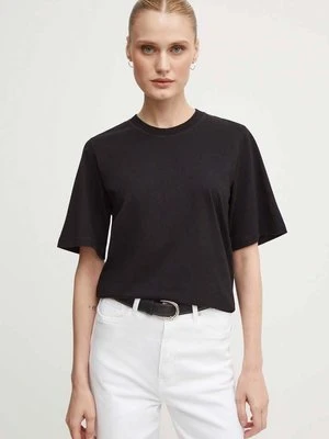 By Malene Birger t-shirt bawełniany kolor czarny