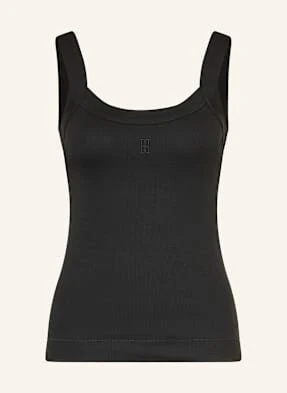 By Malene Birger Tank Top Frillio schwarz