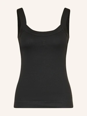 By Malene Birger Tank Top Frillio schwarz