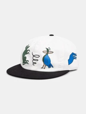 by Parra Animal style czapka z daszkiem bawełniana męska