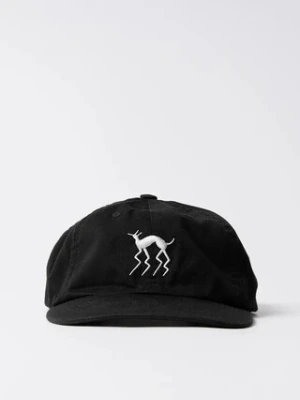 by Parra czapka z daszkiem Spikey legs kolor czarny 53376