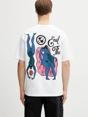 by Parra End the loungechair t-shirt męski bawełniany