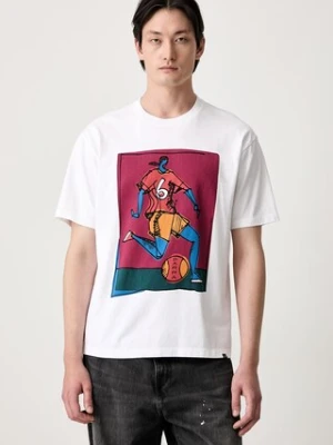 By Parra Kicked around T-shirt bawełniany męski