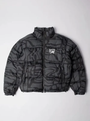 by Parra kurtka Broken ftp puffer kolor czarny zimowa 54350
