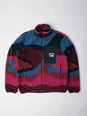 by Parra kurtka Full ftp booster polar fleece kolor czerwony przejściowa 54345