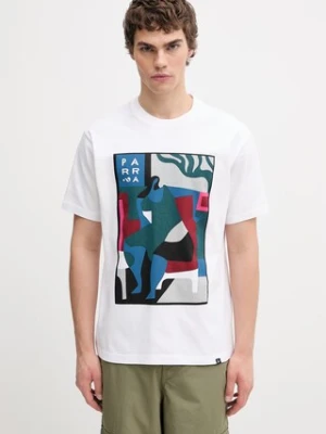 by Parra Leaving now T-shirt bawełniany męski